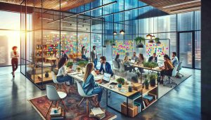 Strategie Digitali all'interno di un ufficio di Marketing